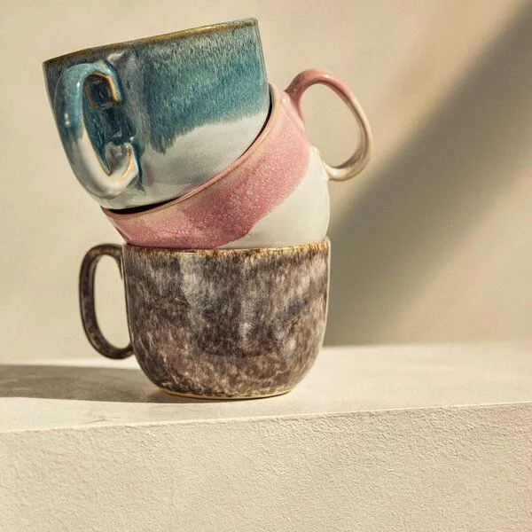 onomao onomao Große Tasse - Traditionell, Steingrau, – Produktbild 2 von 4