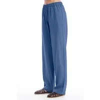 RAVENS VIEW IBIZA RAVENS VIEW IBIZA Damen vegan Hose Oregon Indigoblau – Produktbild 1 von 1