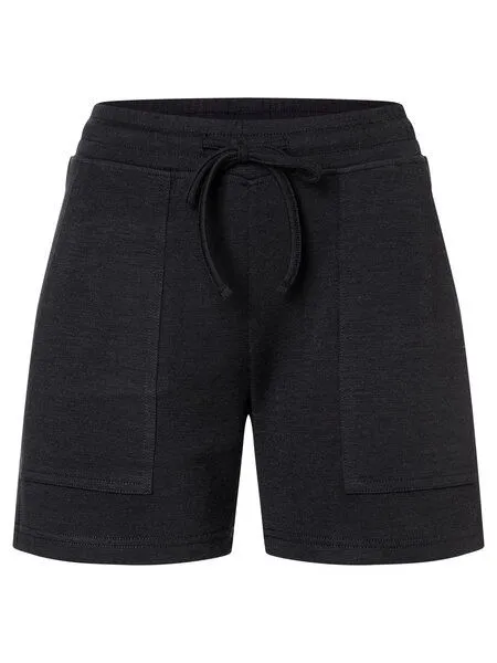 Super.Natural Super.Natural kurze Jogginghose BIO SHORTS für Damen, Merino, Jet black, – Produktbild 4 von 4