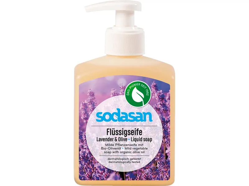 Sodasan Sodasan Flüssigseife "Lavendel und Olive", 300 ml – Produktbild 1 von 1