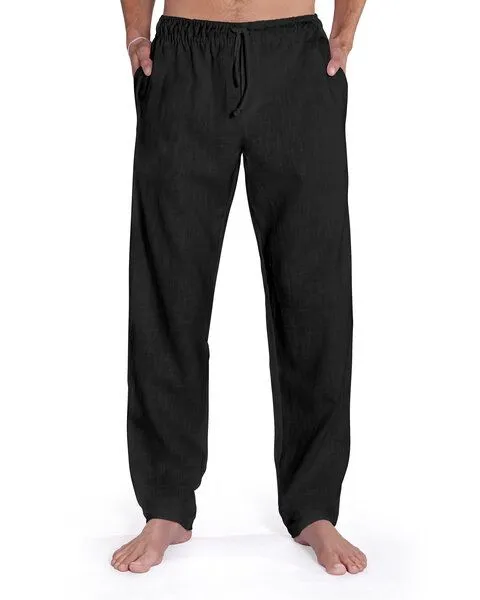 SCHAZAD Leinenhose CHINO von SCHAZAD, Schwarz, – Produktbild 1 von 3