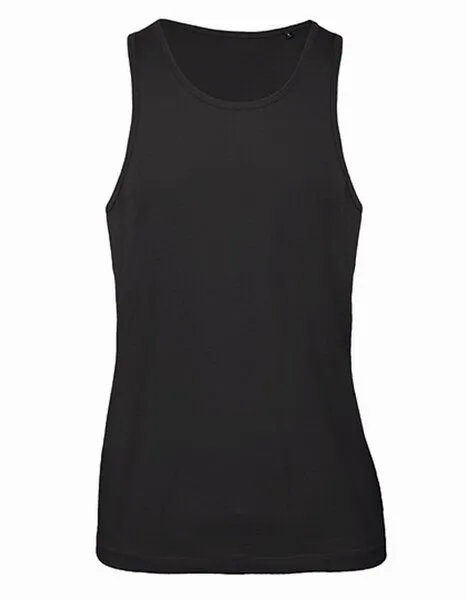 B&C Collection B&C Collection Inspire Plus Tank Top Herren, Schwarz, – Produktbild 2 von 3