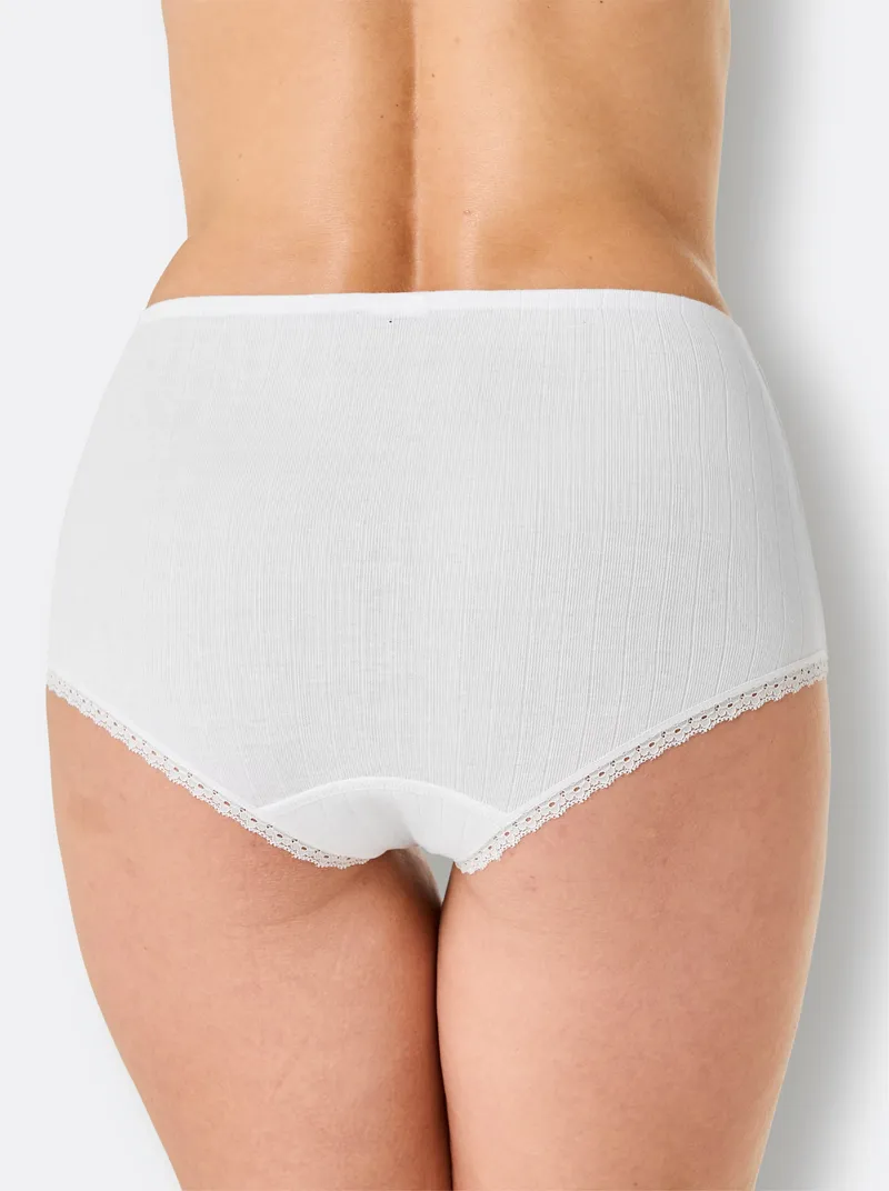 wäschepur Taillenslip weiß, Weiß, – Produktbild 2 von 2