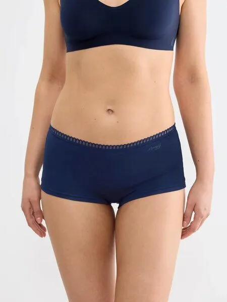 Sloggi Sloggi 3er Pack Shorts GO Crush Bio-Baumwolle, Turquoise - light combinatio, – Produktbild 2 von 4