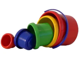 Spielstabil Spielstabil Babyspielzeug Stapelbecher-Set 5-teiliges Baby Spielzeug zum Stapeln – Produktbild 1 von 1