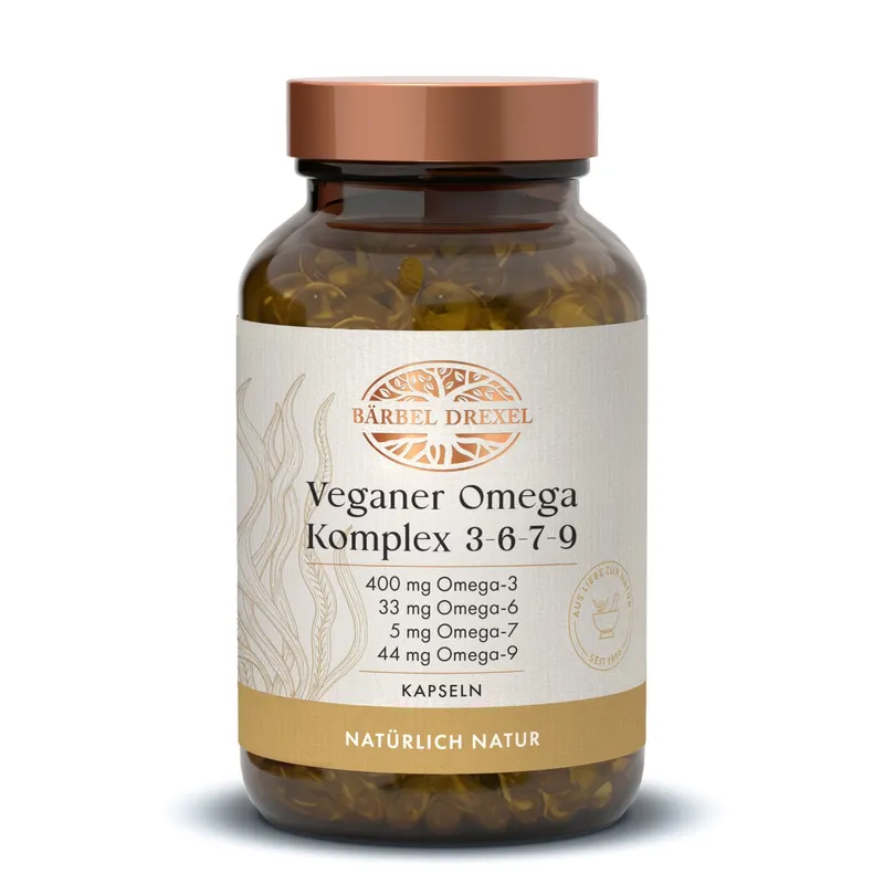 Bärbel Drexel Veganer Omega Komplex 3-6-7-9 Kapseln – Produktbild 1 von 3