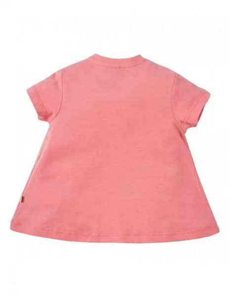 Frugi Frugi T-Shirt Fasan Guava Pink - Eva Applique Top – Produktbild 3 von 3