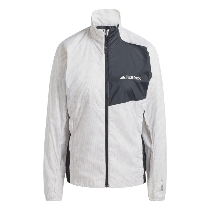 Adidas Damen wasserfeste Jacke adidas Terrex, Weiß, – Produktbild 1 von 1