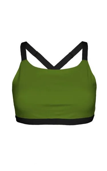 Golden Circle Clothing Golden Circle Clothing Sport-BH mit Biogummi, Hellgrün, – Produktbild 1 von 4