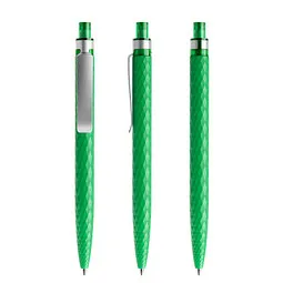 prodir prodir® Druckkugelschreiber QS01 PMS Push, blaue Mine, hellgrün – Produktbild 1 von 1