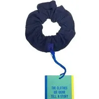 nice to meet me nice to meet me Scrunchie . Biobaumwolle, Night sky, – Produktbild 1 von 1