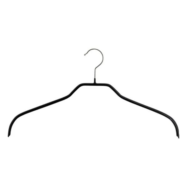 MAWA MAWA Kleiderbügel Silhouette F aus Metall - Set aus 10 Bügeln, Weiss, – Produktbild 2 von 2