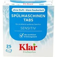 Klar Eco Sensitive Spülmaschinen-Tabs 25 Geschirrspültabs – Produktbild 1 von 1