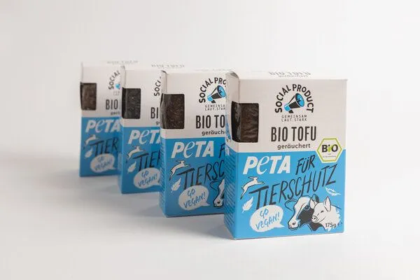 social product social product Bio-Tofu geräuchert x PETA (Multipack) – Produktbild 2 von 2