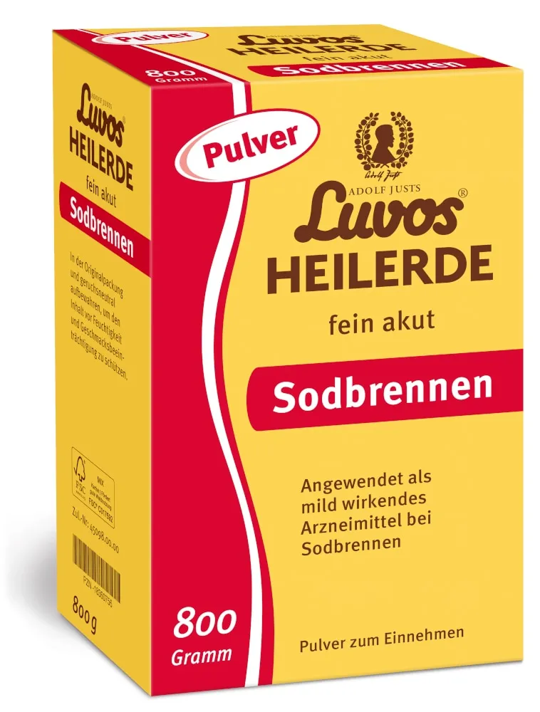 Heilerde-Gesellschaft Luvos Just Heilerde-Gesellschaft Luvos Just Luvos HEILERDE fein akut 800 g Pulver – Produktbild 1 von 1