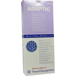 Solventum Germany ADAPTIC 7,6x20,3 cm feuchte Wundauflage 2013 36X3 St – Produktbild 1 von 1