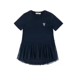 Marraine Kids Marraine Kids Longshirt mit Tüll aus Bio Baumwolle "Blueberry" – Produktbild 1 von 1