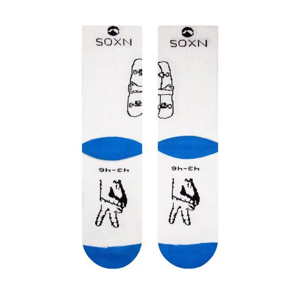 SOXN SOXN SKATEBOARD / Skate Socken / Bio-Baumwolle – Produktbild 3 von 3
