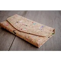 BY COPALA BY COPALA Portemonnaie - Vegan, Brieftasche aus Recycling-Kork Bunt – Produktbild 1 von 1