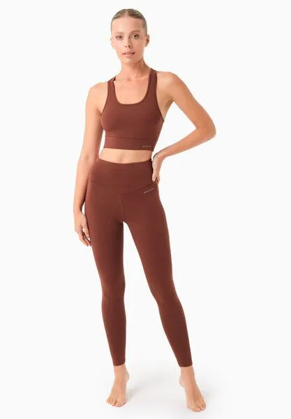 ORGANICATION ORGANICATION BIANNCA | Bralette aus Bio-Baumwolle, Coffee brown, – Produktbild 2 von 4