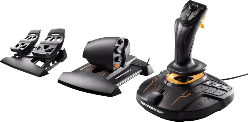 Thrustmaster T16000M FCS Flight Pack Controller für Flugsimulation – Produktbild 1 von 2