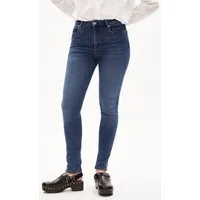 ARMEDANGELS ARMEDANGELS TILLAA - Damen Jeans Skinny Leg Mid Waist Bio-Baumwoll Mix X-Stretch, Stone wash, – Produktbild 5 von 5