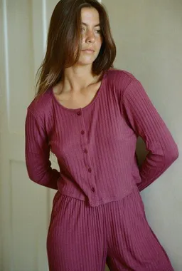 Nénés Nénés Top Maud – Pflaume – Produktbild 1 von 1