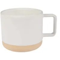 Keramiktasse "Stanley" 400 ml, white – Produktbild 1 von 1