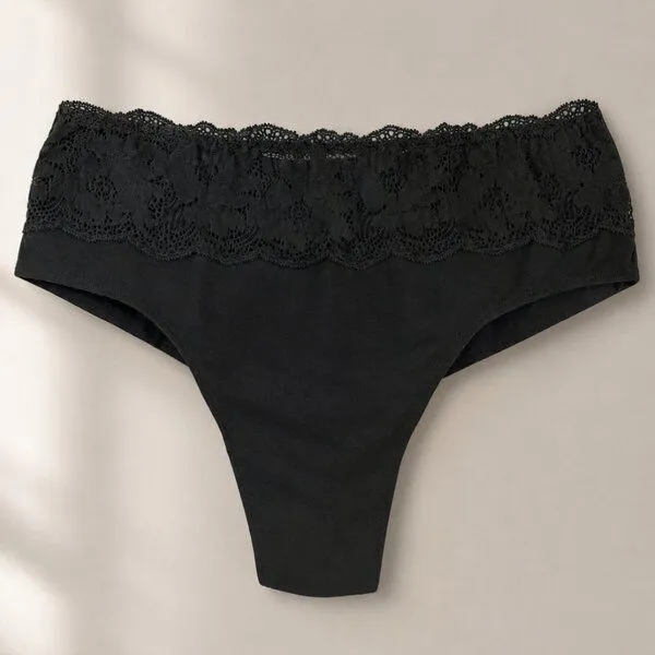 comazo|earth comazo|earth Fairtrade Brasil-Slip | GOTS zertifiziert, Schwarz, – Produktbild 2 von 4