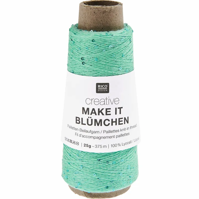 Rico Design Rico Design Creative Make It Blümchen Türkis, Türkis, – Produktbild 1 von 1