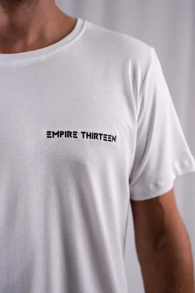 EMPIRE-THIRTEEN Basic Shirt Men EMPIRE-THIRTEEN, Weiß, – Produktbild 3 von 4