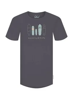 Bleed Bleed Yeahversity T-Shirt Grau – Produktbild 1 von 1