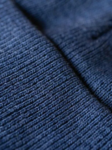 FUXBAU FUXBAU Merino Strickmütze, Nachtblau, – Produktbild 4 von 4
