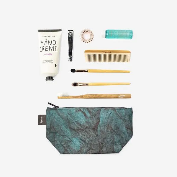 paprcuts paprcuts Kosmetiktasche, Ara (grün), – Produktbild 3 von 4