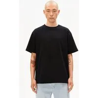 ARMEDANGELS ARMEDANGELS MAARKOS Herren T-Shirt aus Baumwoll-Mix, Black, – Produktbild 1 von 1