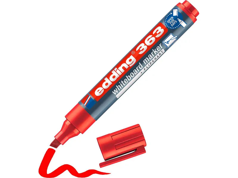 Edding Edding Whiteboardmarker "363" rot – Produktbild 2 von 3