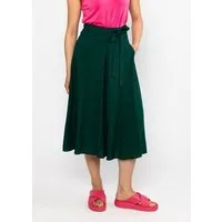 blutsgeschwister Blutsgeschwister Sommerhose Flotte Culottes - aus EcoVero, Green holiday feeling (grün), – Produktbild 1 von 1