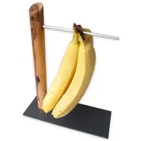 Olivenholz erleben Olivenholz erleben Bananenhalter aus Olivenholz – Produktbild 1 von 1