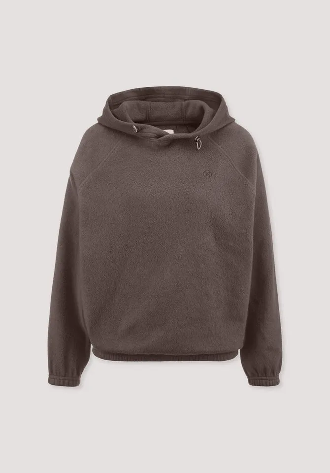 hessnatur hessnatur Fleecepullover Oversize ACTIVE COMFORT aus reiner Bio-Baumwolle (1-tlg), Lila, – Produktbild 3 von 5