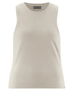HempAge Hempage Damen vegan Crop Top Thistle In Beige – Produktbild 1 von 1
