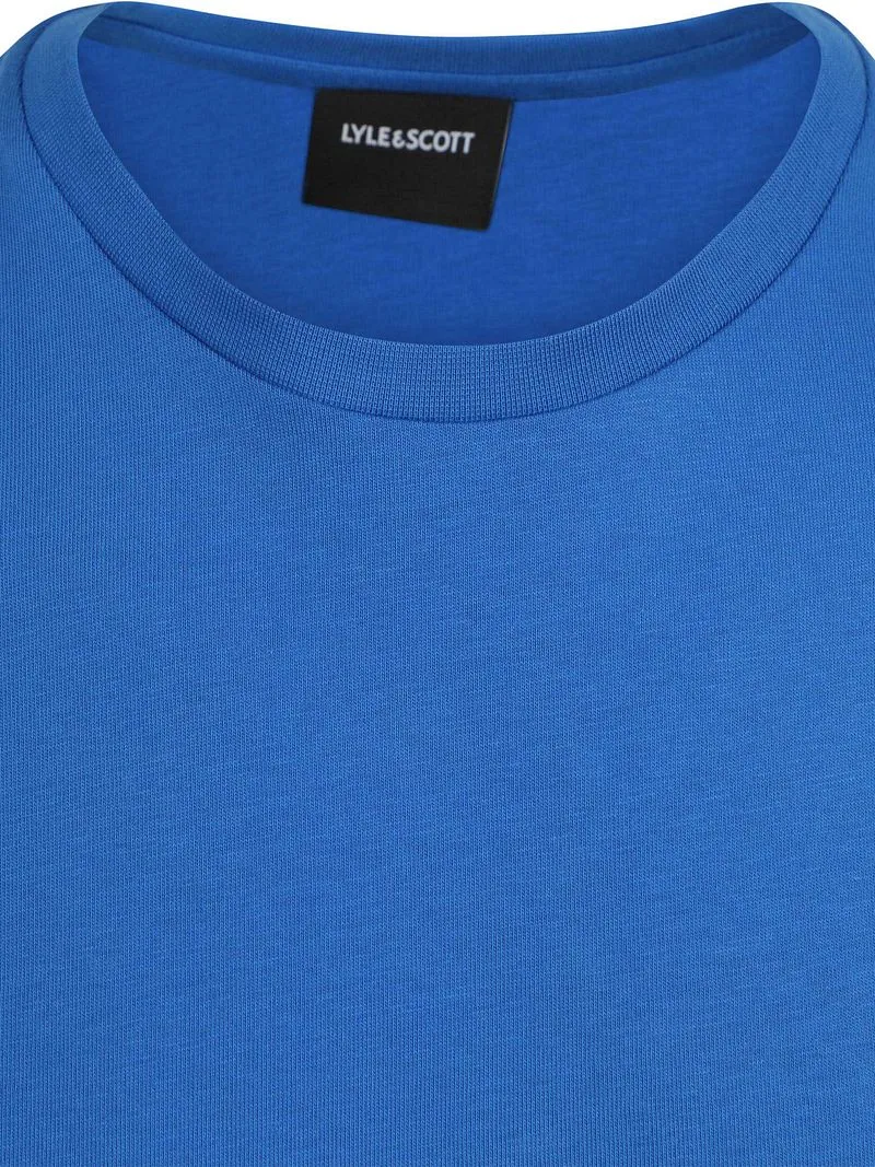 Lyle and Scott Lyle and Scott T-Shirt Lucid Blau - Größe M, Blau, – Produktbild 4 von 5