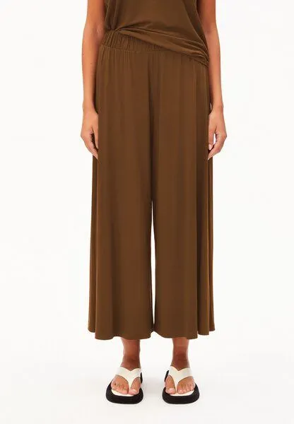 ARMEDANGELS ARMEDANGELS CROPPED Damen LENZING ECOVERO Viskose Mix, Dried palm, – Produktbild 1 von 4