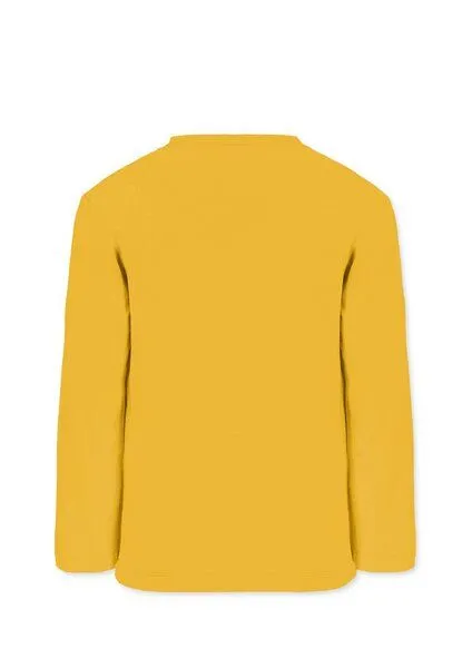 Band of Rascals Band of Rascals Basic Longsleeve, Mustard, – Produktbild 4 von 4