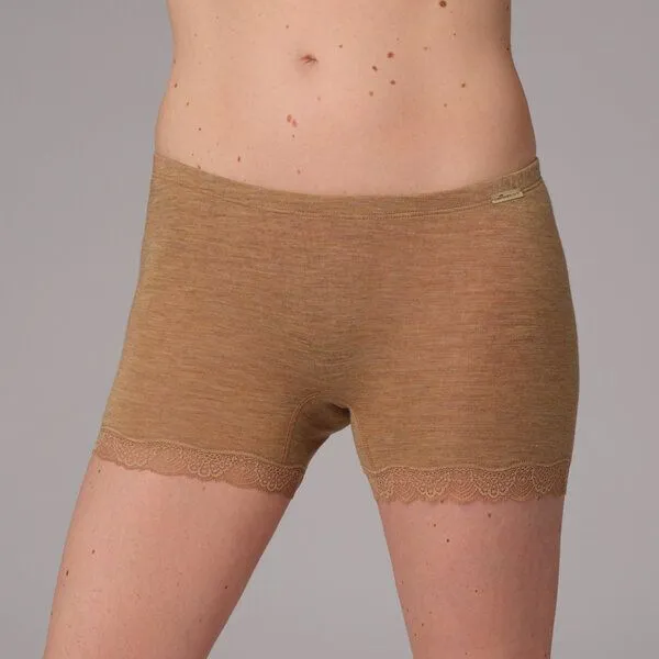 comazo|earth comazo|earth Wolle-Seide Panty | GOTS zertifiziert, Camel, – Produktbild 1 von 4