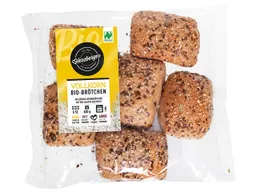 Herzberger Herzberger Bio-Vollkornbrötchen, zum Aufbacken, 6er-Pack, 420 g – Produktbild 1 von 1