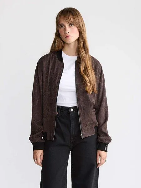 Yahmo Yahmo Viskose/Tencel Ruth Wendejacke, Cobra/black (braun), – Produktbild 2 von 3