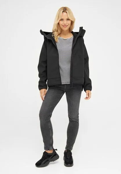 derbe derbe Softshelljacke „Peutby“, Schwarz, – Produktbild 3 von 4