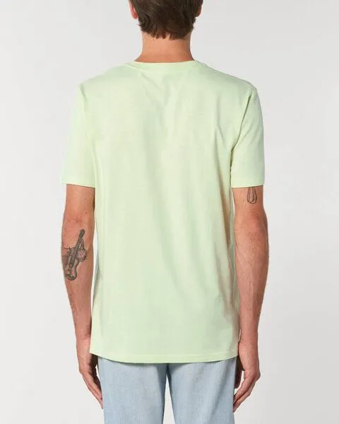 Human Family Human Family Bio Unisex Rundhals T-Shirt "Create - Simplicity", Hellgrün, – Produktbild 3 von 3