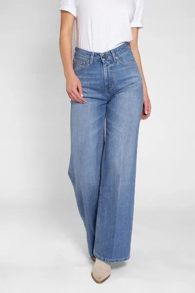 Kuyichi Kuyichi HARPER Loose Flare Jeans (light indigo) – Produktbild 2 von 4