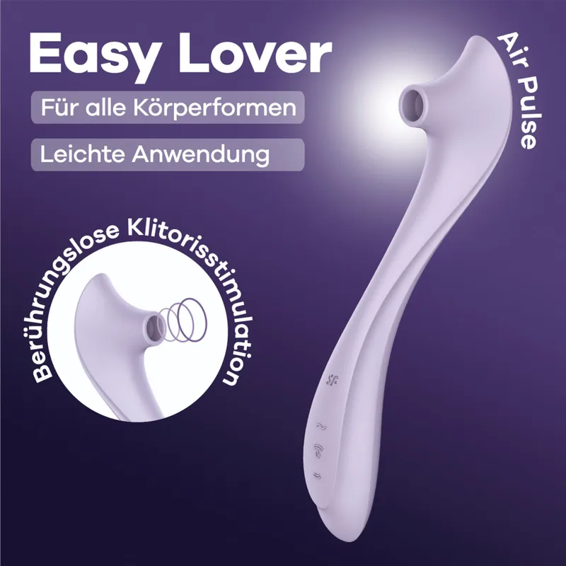 Satisfyer Satisfyer Easy Lover, 25,5 cm, Lila, – Produktbild 1 von 1